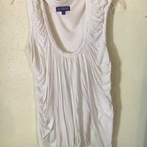 White Vivienne Tank Blouse